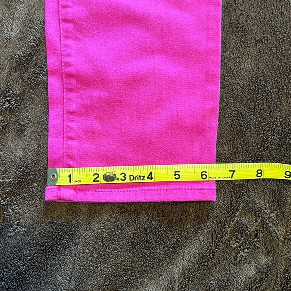 Fuscia Chico's So Slimming Girlfriend Ankle Pants - Picture 6 of 6